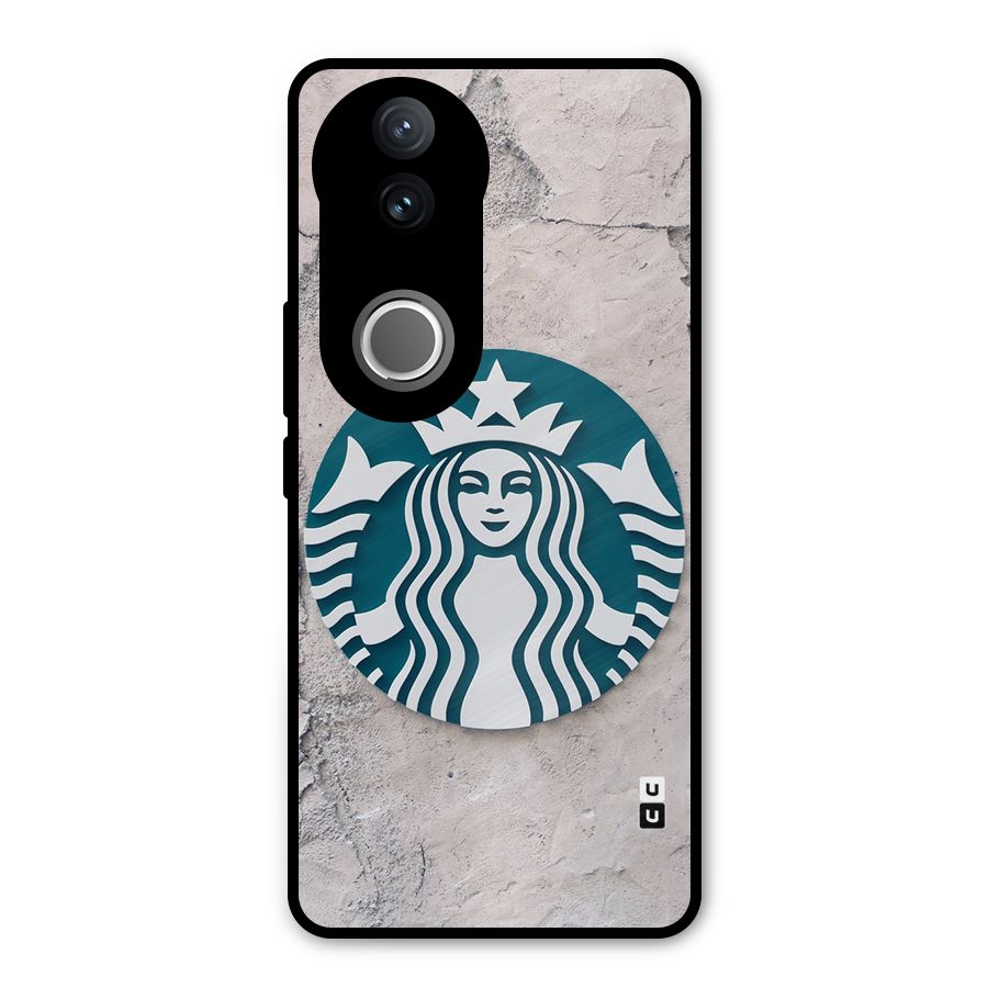 Wall StarBucks Metal Back Case for Vivo V50e