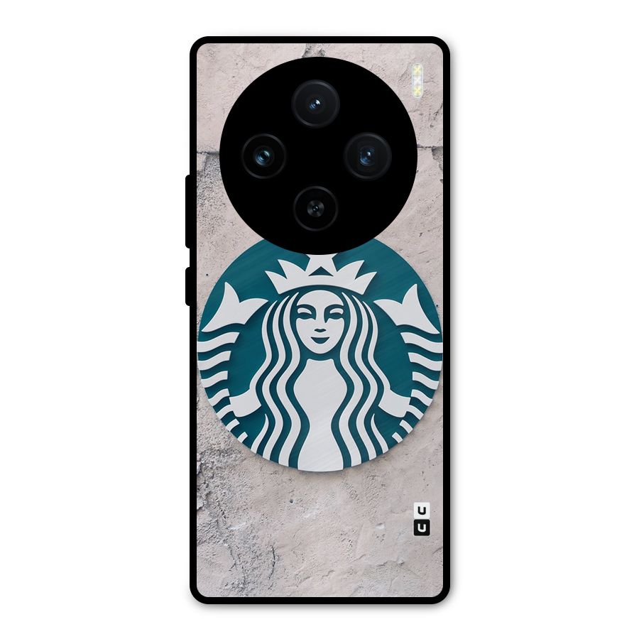 Wall StarBucks Metal Back Case for Vivo X100