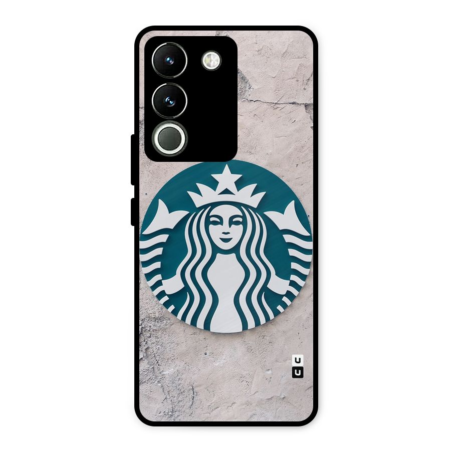 Wall StarBucks Metal Back Case for Vivo Y200