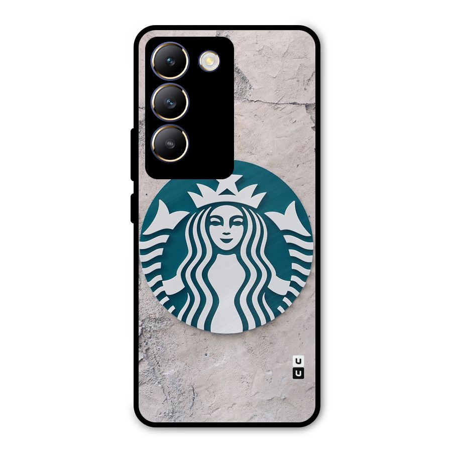 Wall StarBucks Metal Back Case for Vivo Y200e
