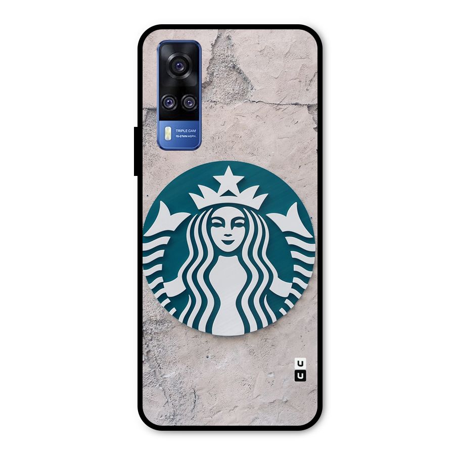 Wall StarBucks Metal Back Case for Vivo Y31