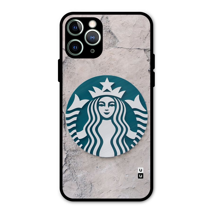 Wall StarBucks Metal Back Case for iPhone 11 Pro Max