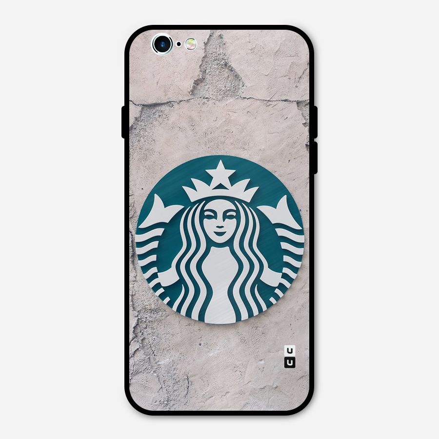 Wall StarBucks Metal Back Case for iPhone 6 6s
