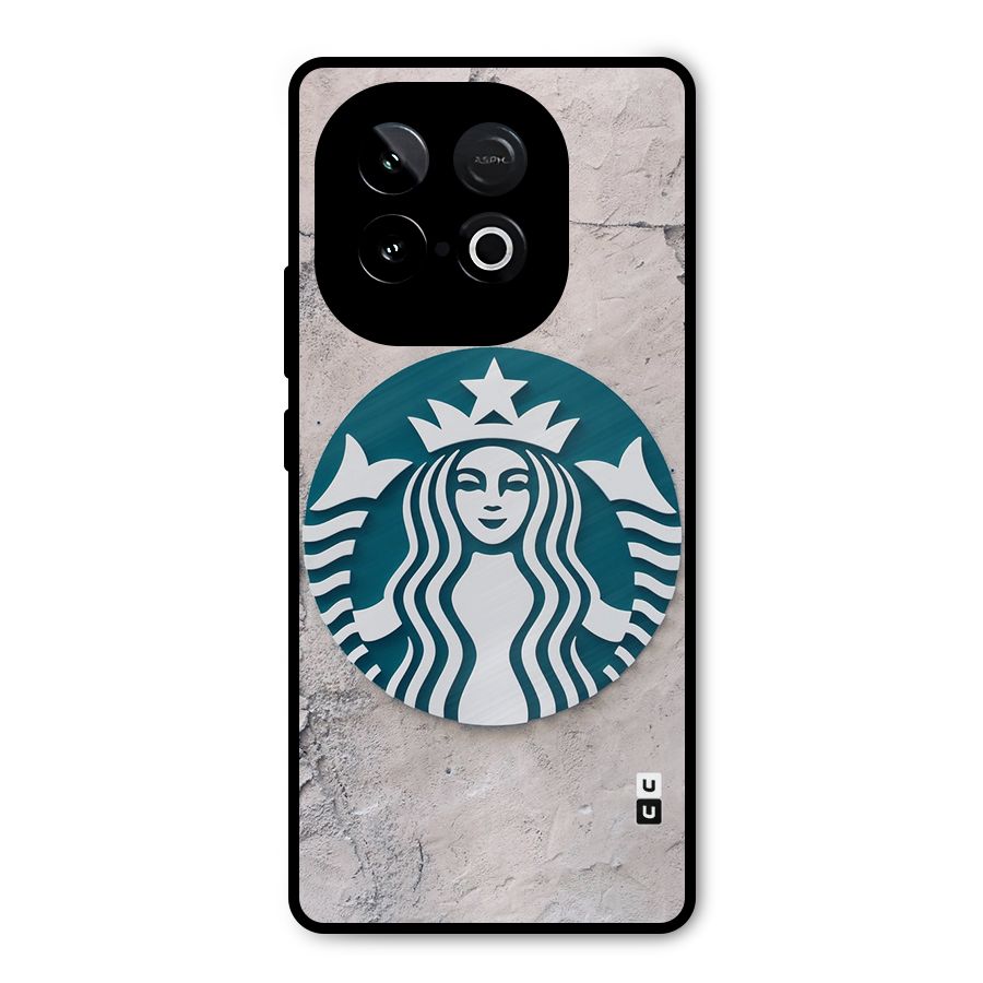 Wall StarBucks Metal Back Case for iQOO Neo 10