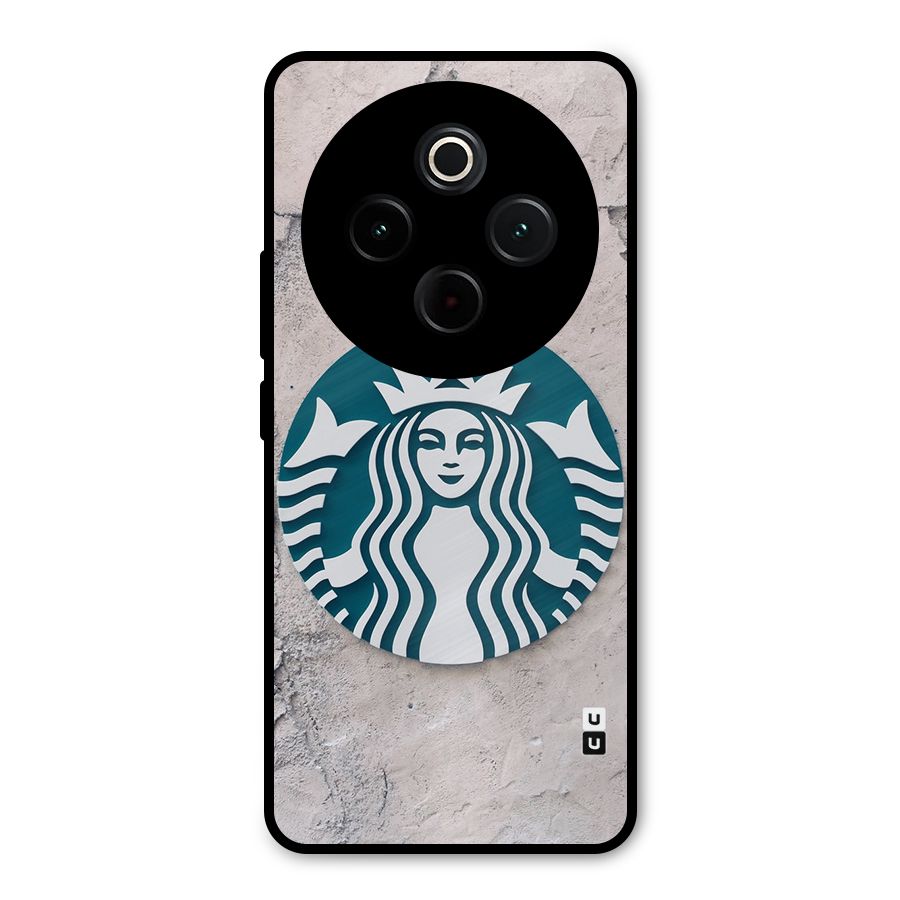 Wall StarBucks Metal Back Case for iQOO Z10