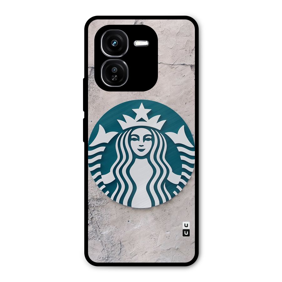 Wall StarBucks Metal Back Case for iQOO Z9x
