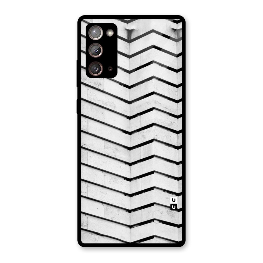 Wall Zig Zag Glass Back Case for Galaxy Note 20