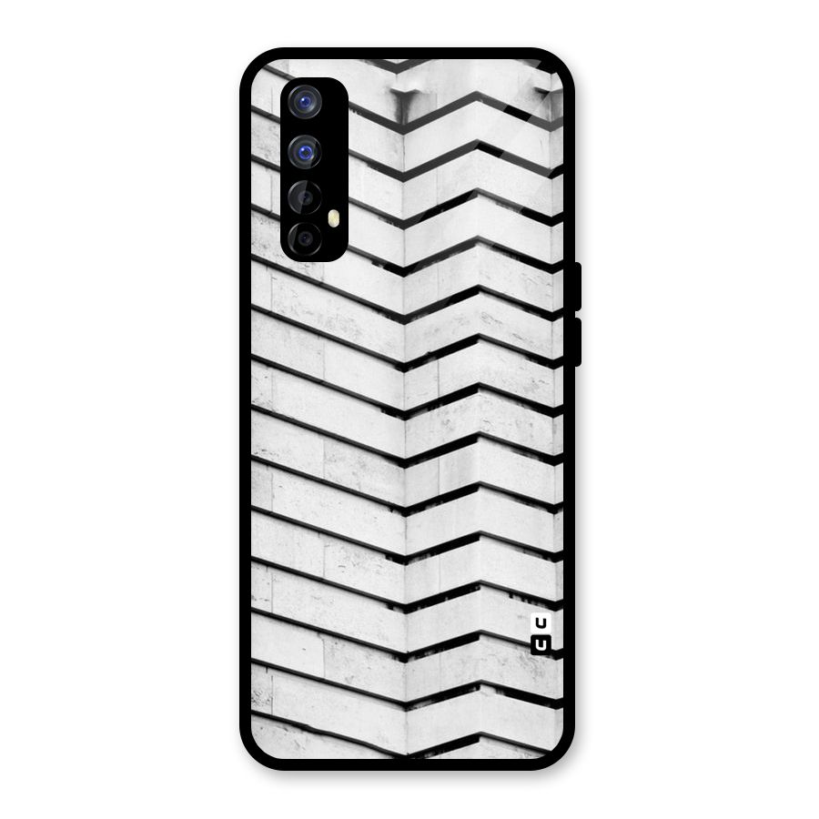Wall Zig Zag Glass Back Case for Realme Narzo 20 Pro