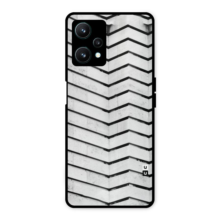 Wall Zig Zag Metal Back Case for Realme 9 Pro 5G
