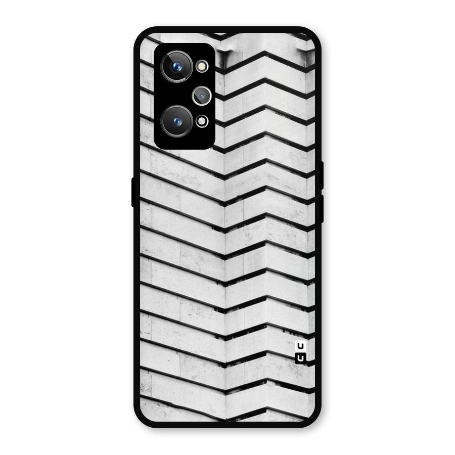 Wall Zig Zag Metal Back Case for Realme GT Neo 3T