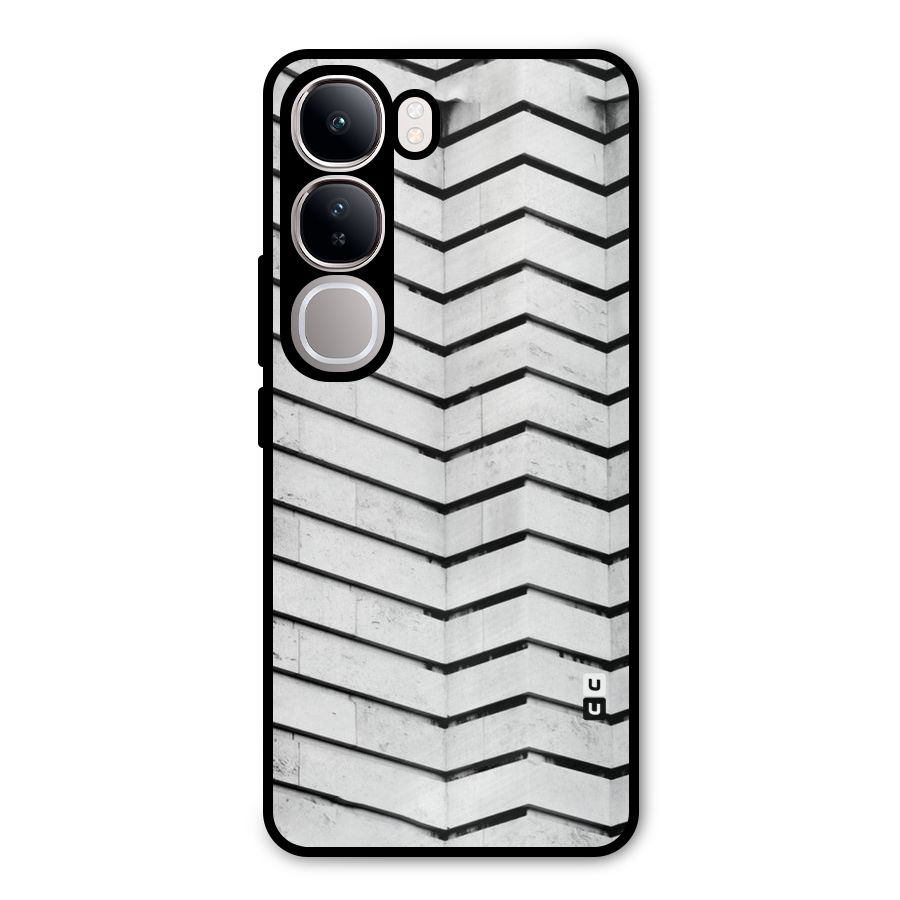 Wall Zig Zag Metal Back Case for Vivo Y300