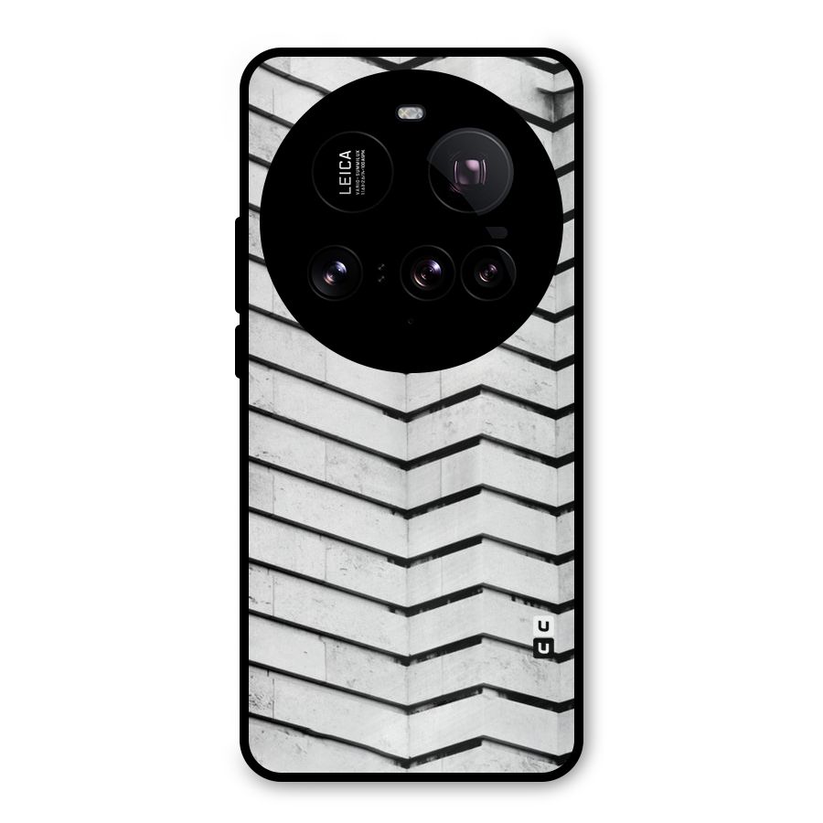 Wall Zig Zag Metal Back Case for Xiaomi 15 Ultra