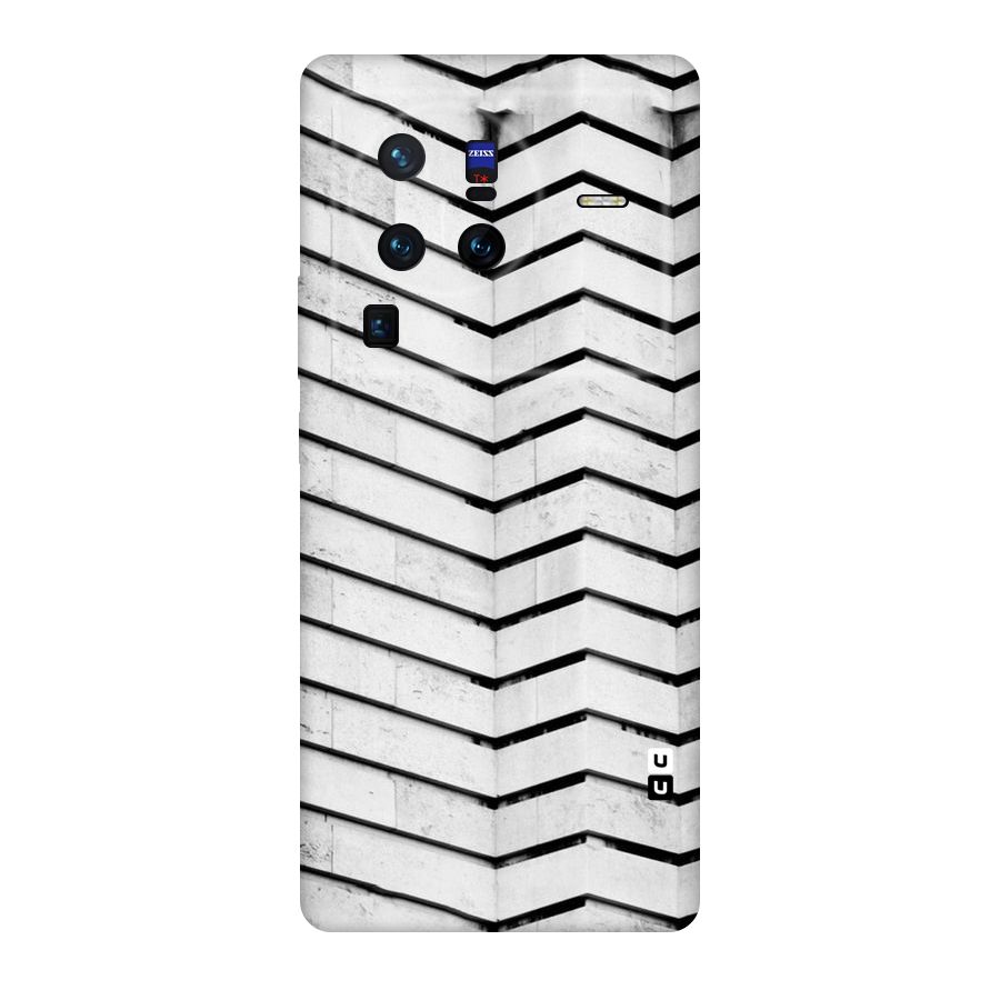 Wall Zig Zag Original Polycarbonate Back Case for Vivo X80