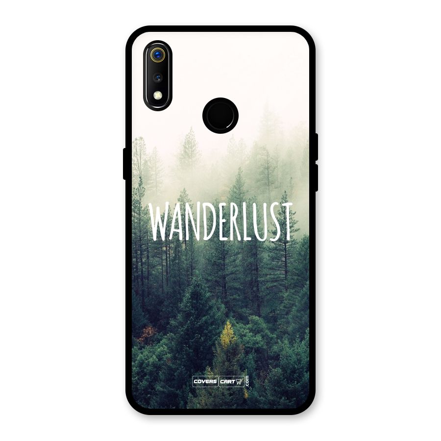 Wanderlust Glass Back Case for Realme 3