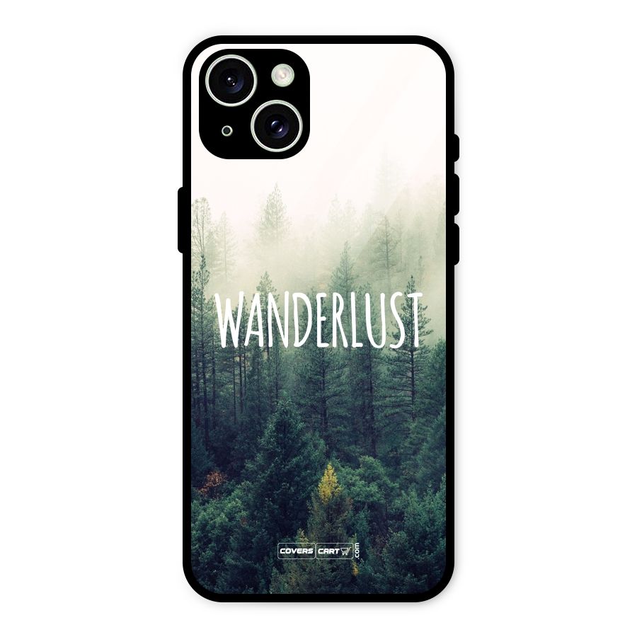 Wanderlust Glass Back Case for iPhone 15 Plus