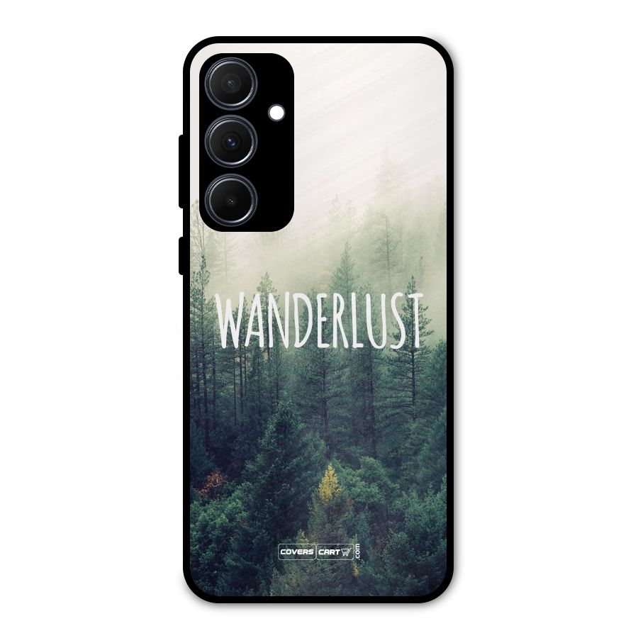 Wanderlust Metal Back Case for Galaxy A35