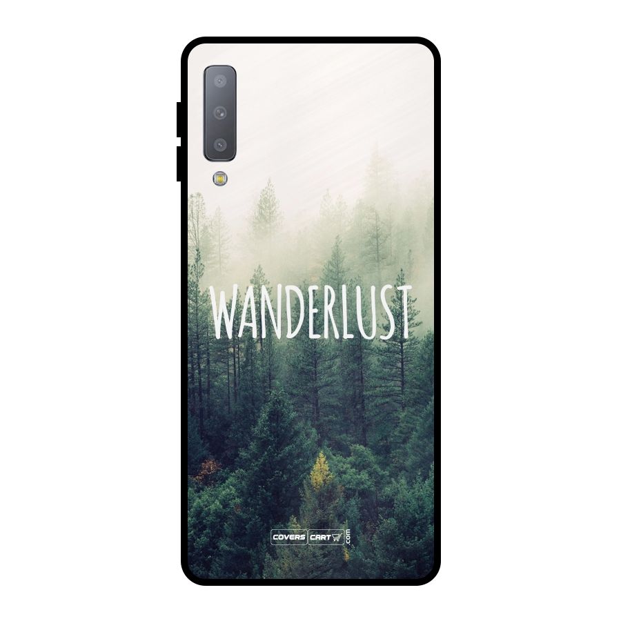 Wanderlust Metal Back Case for Galaxy A7 (2018)