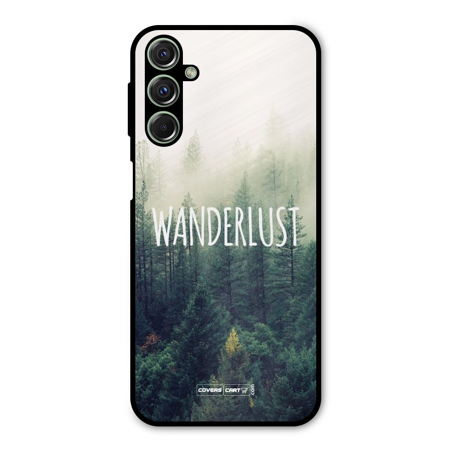 Wanderlust Metal Back Case for Galaxy F34