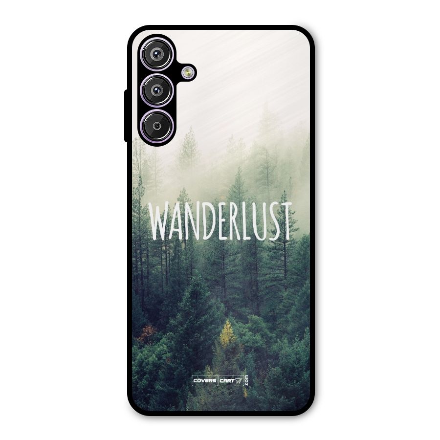 Wanderlust Metal Back Case for Galaxy M15