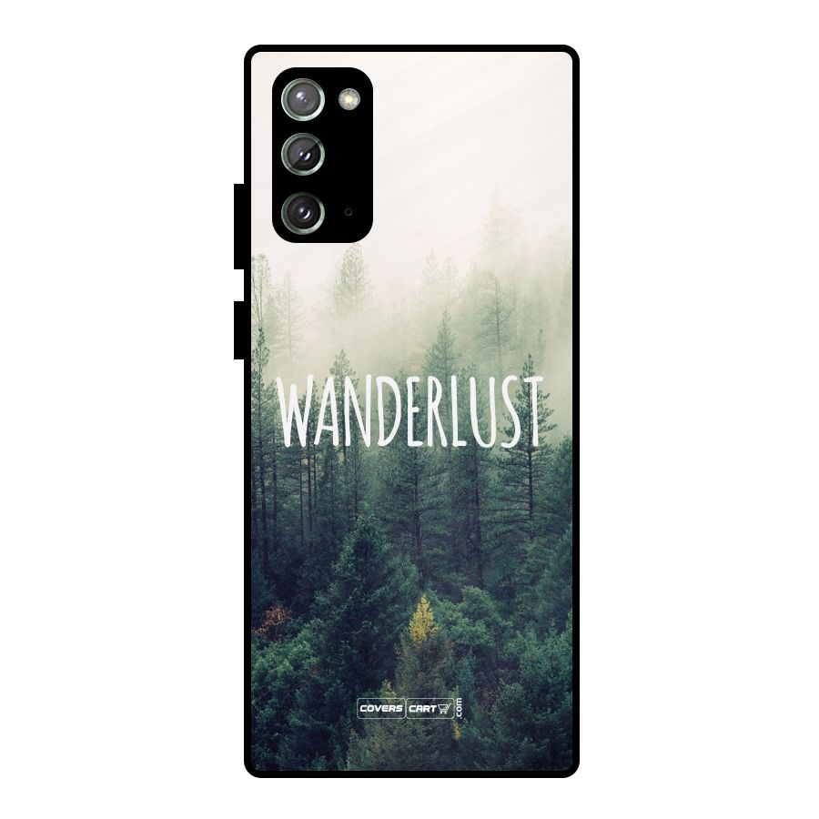 Wanderlust Metal Back Case for Galaxy Note 20