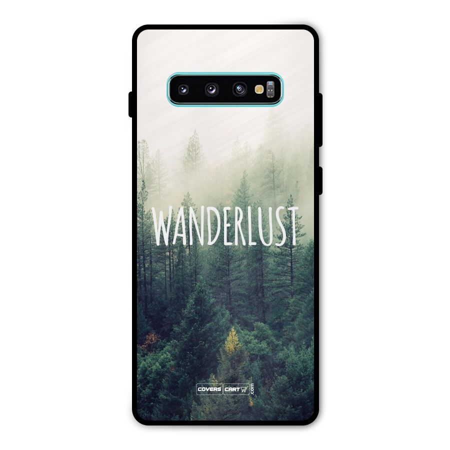 Wanderlust Metal Back Case for Galaxy S10 Plus