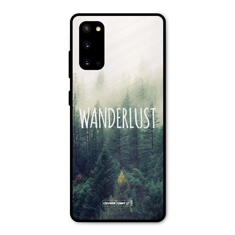 Wanderlust Metal Back Case for Galaxy S20