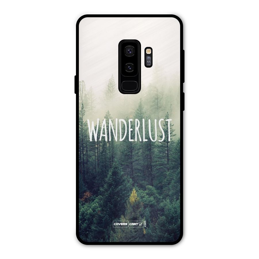 Wanderlust Metal Back Case for Galaxy S9 Plus