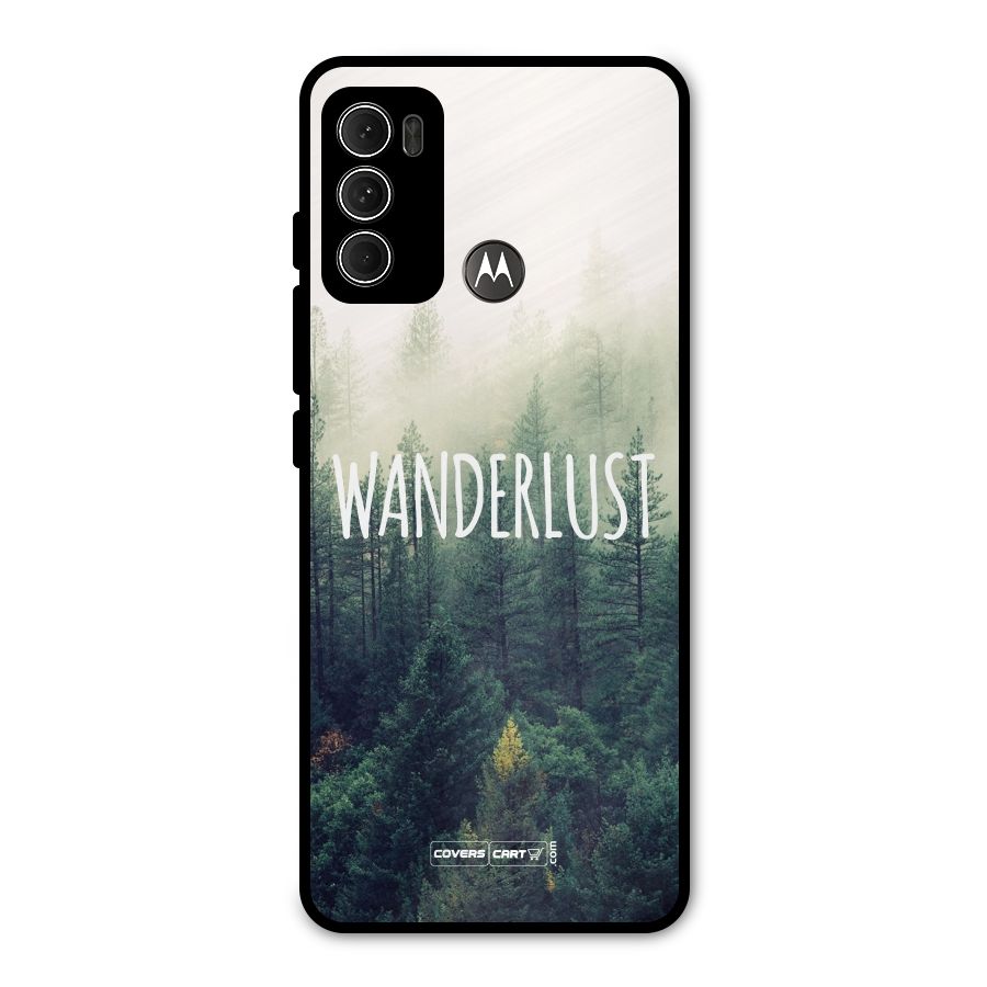 Wanderlust Metal Back Case for Moto G60