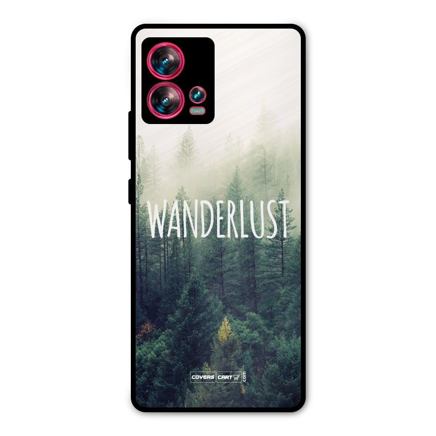 Wanderlust Metal Back Case for Motorola Edge 30 Fusion