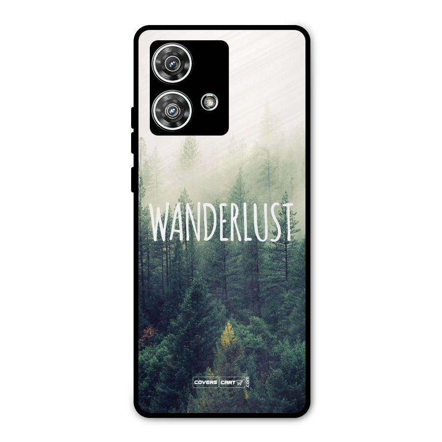 Wanderlust Metal Back Case for Motorola Edge 40 Neo