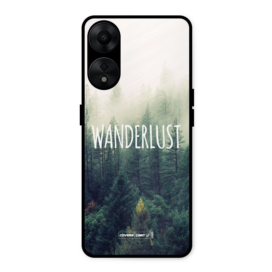 Wanderlust Metal Back Case for Oppo A78 5G