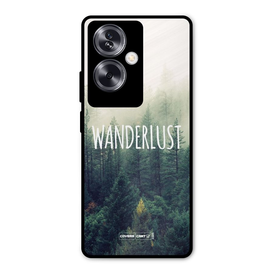 Wanderlust Metal Back Case for Oppo A79 5G