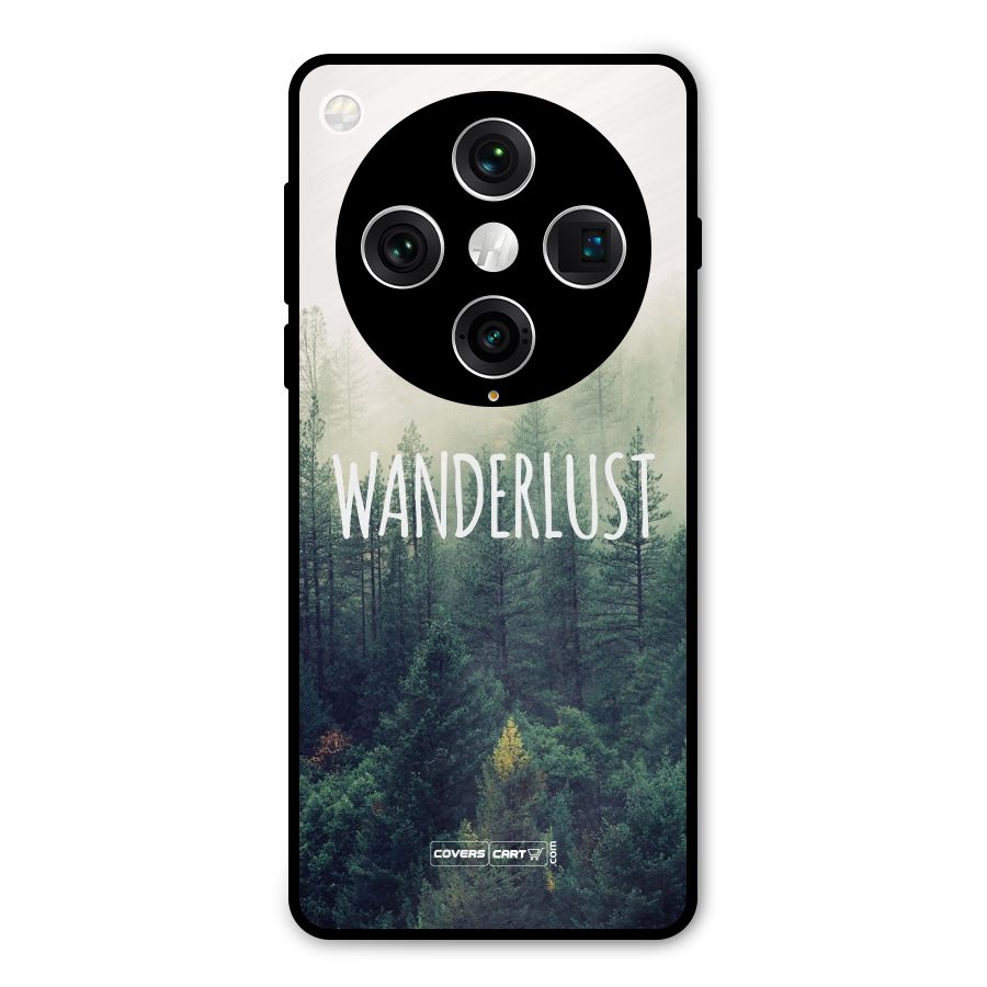 Wanderlust Metal Back Case for Oppo Find X8 Pro
