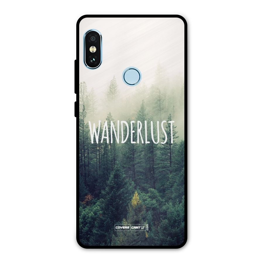 Wanderlust Metal Back Case for Redmi Note 5 Pro