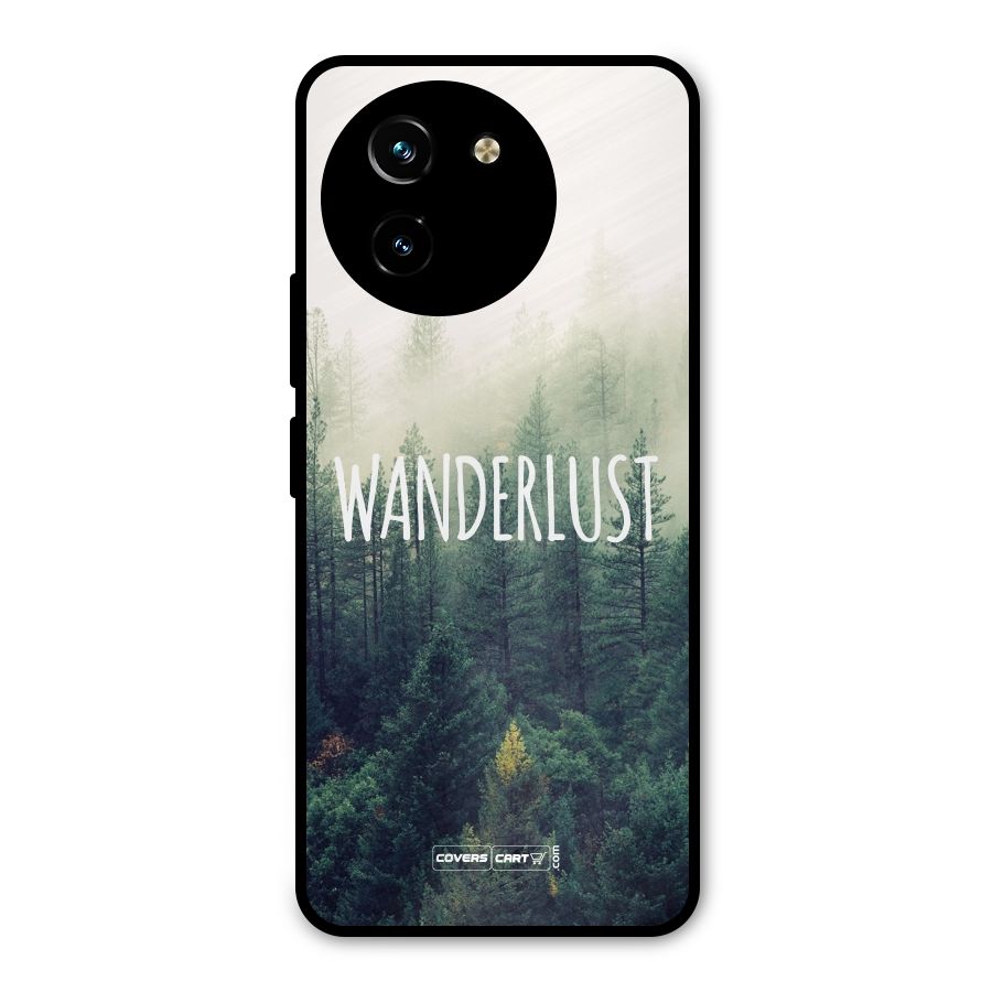 Wanderlust Metal Back Case for Vivo T3x