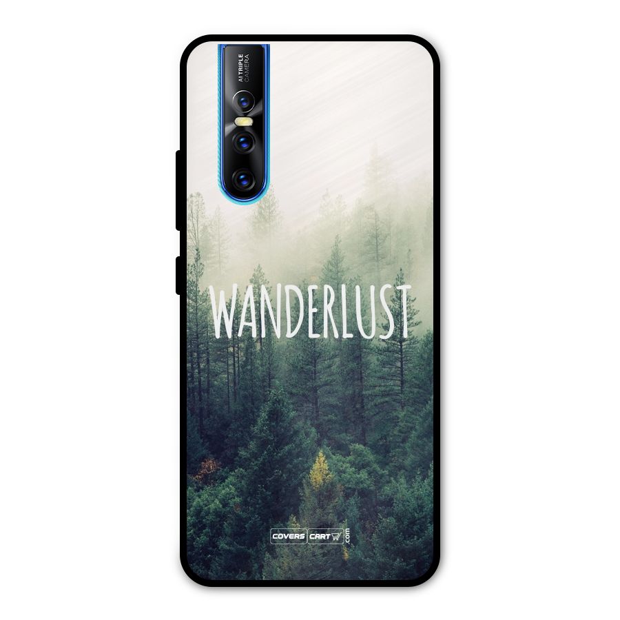 Wanderlust Metal Back Case for Vivo V15 Pro