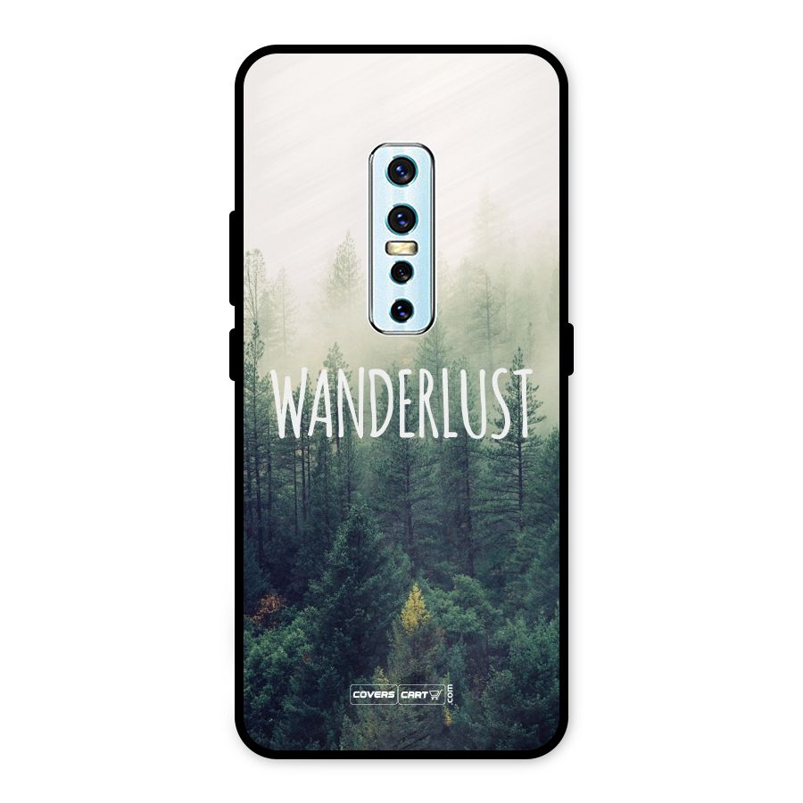 Wanderlust Metal Back Case for Vivo V17 Pro