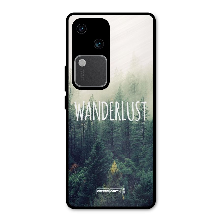 Wanderlust Metal Back Case for Vivo V30