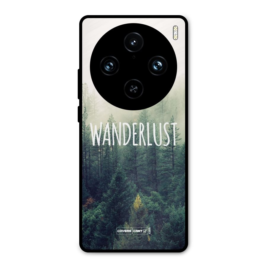 Wanderlust Metal Back Case for Vivo X100 Pro