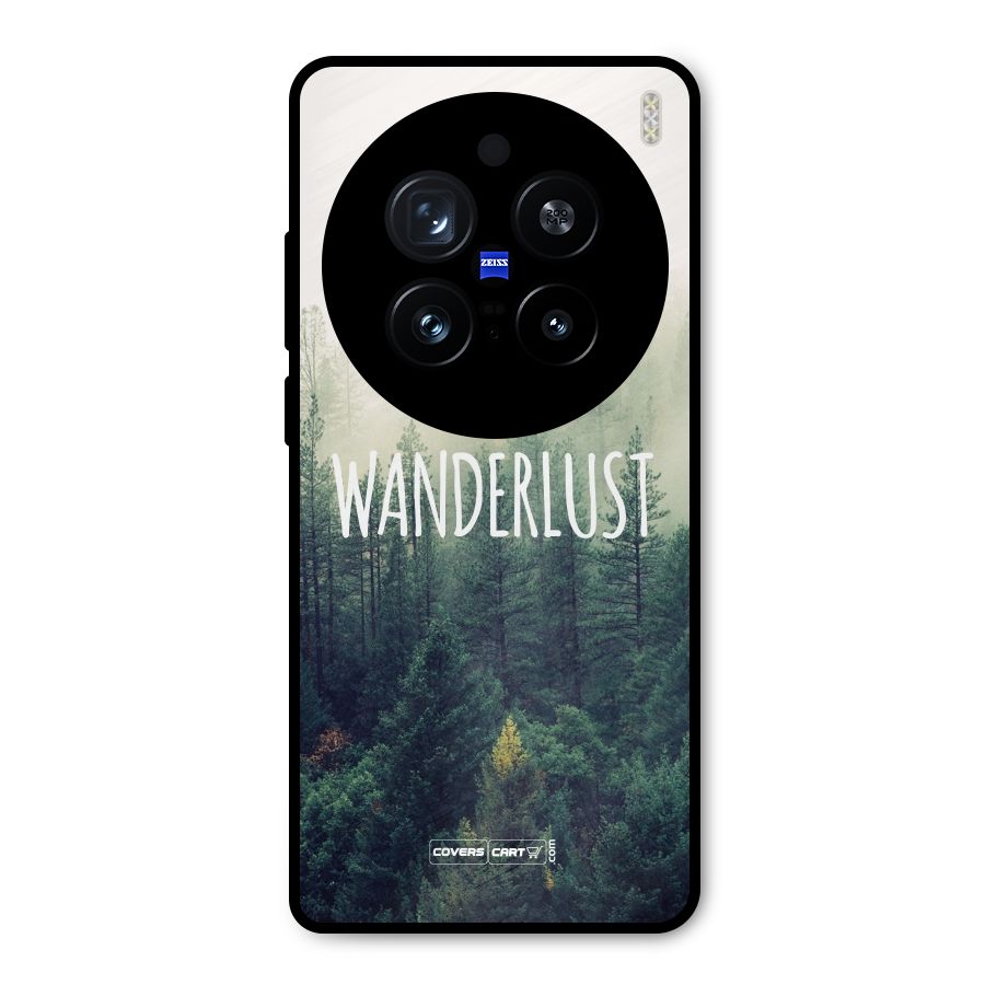 Wanderlust Metal Back Case for Vivo X200 Pro