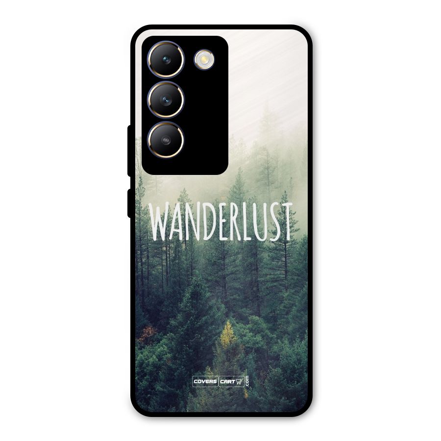 Wanderlust Metal Back Case for Vivo Y200e