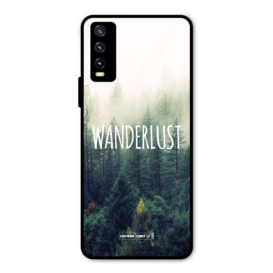 Wanderlust Metal Back Case for Vivo Y20 2021