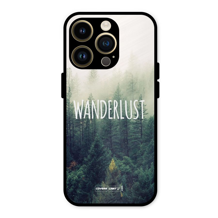 Wanderlust Metal Back Case for iPhone 14 Pro