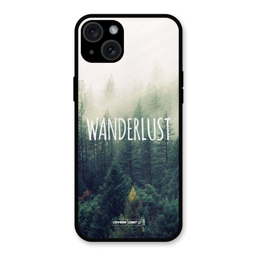Wanderlust Metal Back Case for iPhone 15 Plus