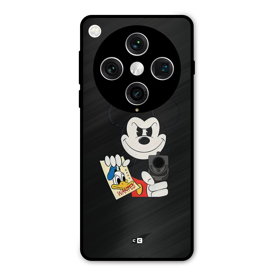 Wanted Duck Metal Back Case for Oppo Find X8 Pro
