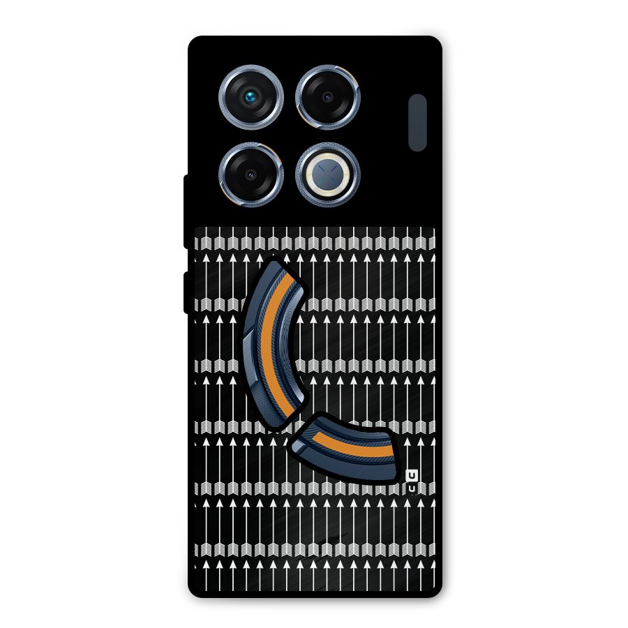 War Arrows Metal Back Case for Infinix GT 20 Pro