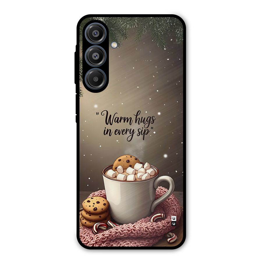 Warm Hugs Metal Back Case for Galaxy A16 5G