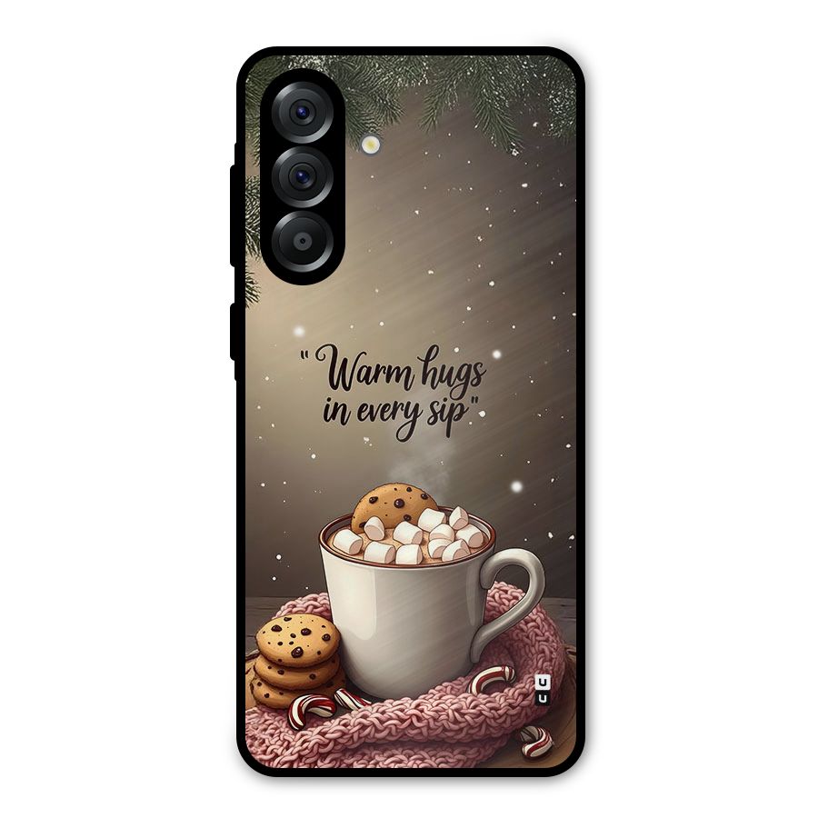 Warm Hugs Metal Back Case for Galaxy A56