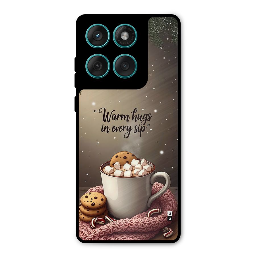 Warm Hugs Metal Back Case for Motorola Edge 60