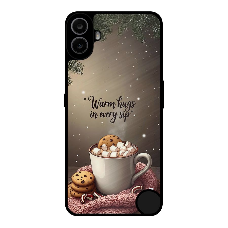 Warm Hugs Metal Back Case for Nothing CMF Phone 1